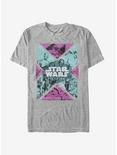 Star Wars Retro Rebel Geometric Print T-Shirt, ATH HTR, hi-res