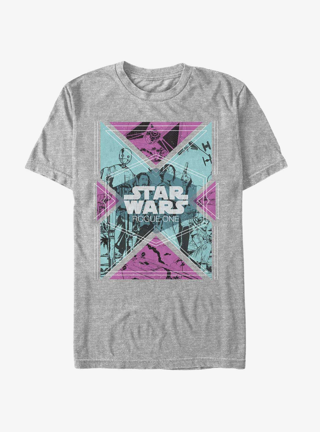 Star Wars Retro Rebel Geometric Print T-Shirt, , hi-res