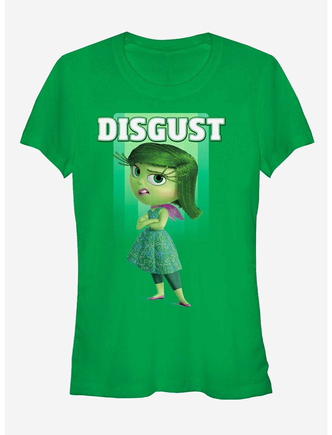 Disney Pixar Inside Out Disgust Portrait Girls T-Shirt, KELLY, hi-res