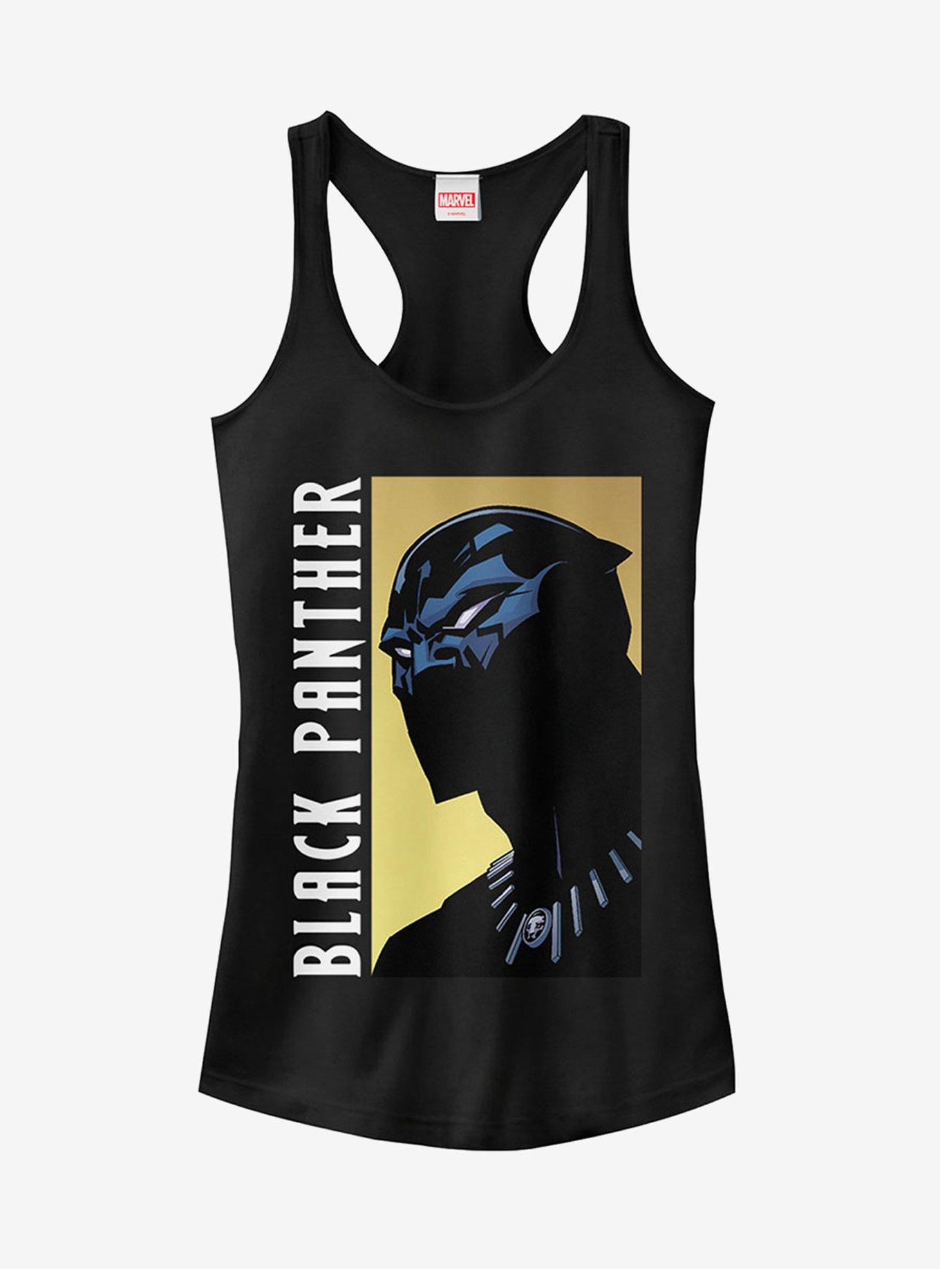 Marvel Black Panther Fierce Expression Girls Tank