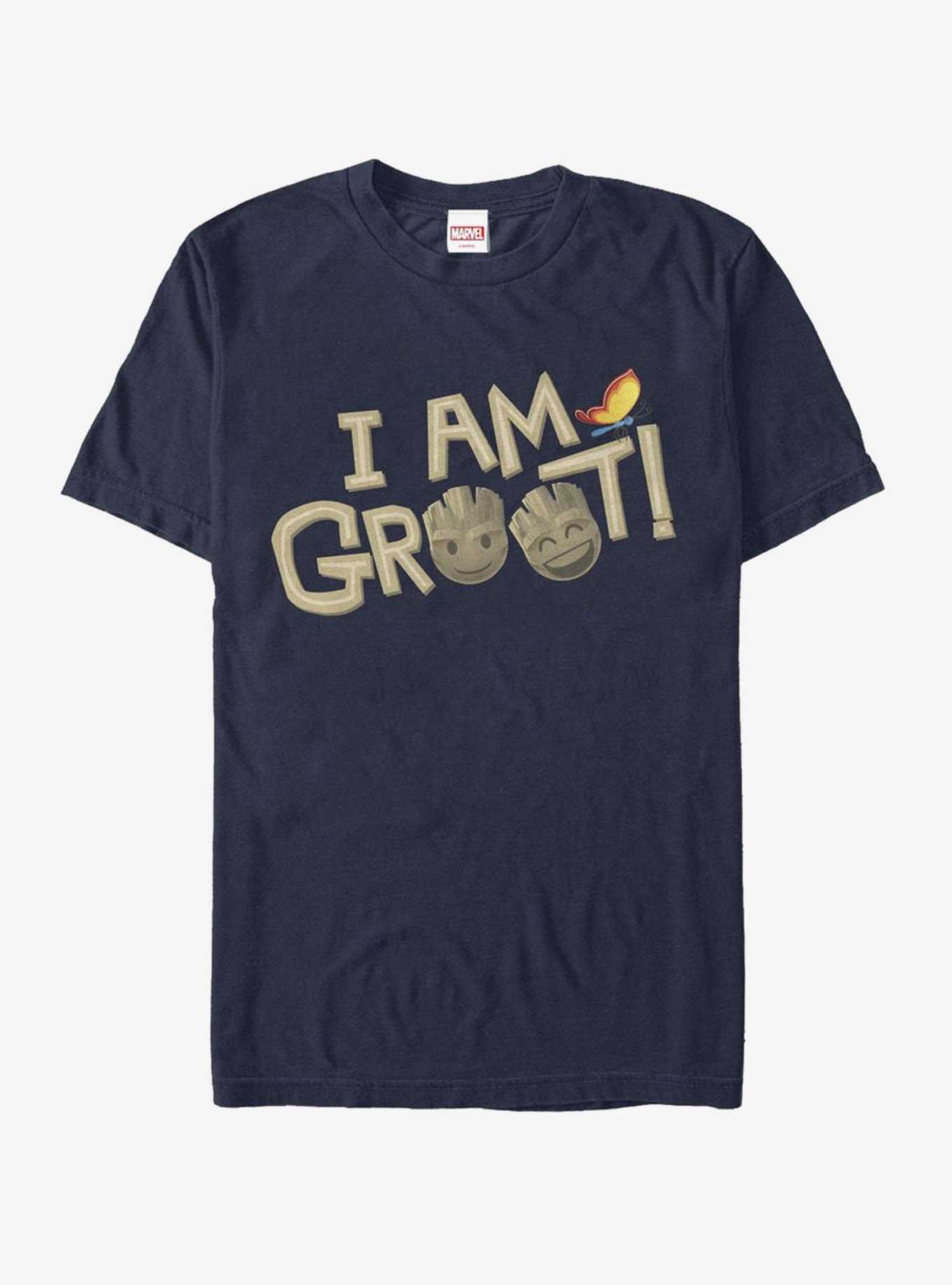 Marvel Guardians of the Galaxy Groot Emoji T-Shirt, , hi-res