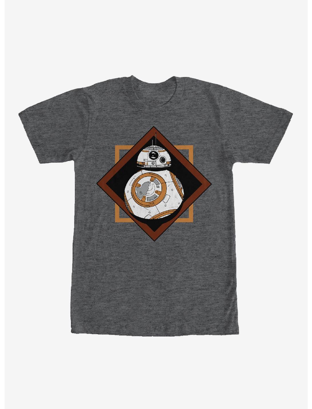 Star Wars BB-8 Square T-Shirt, CHAR HTR, hi-res