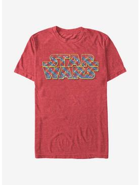 Star Wars Christmas Logo T-Shirt, , hi-res
