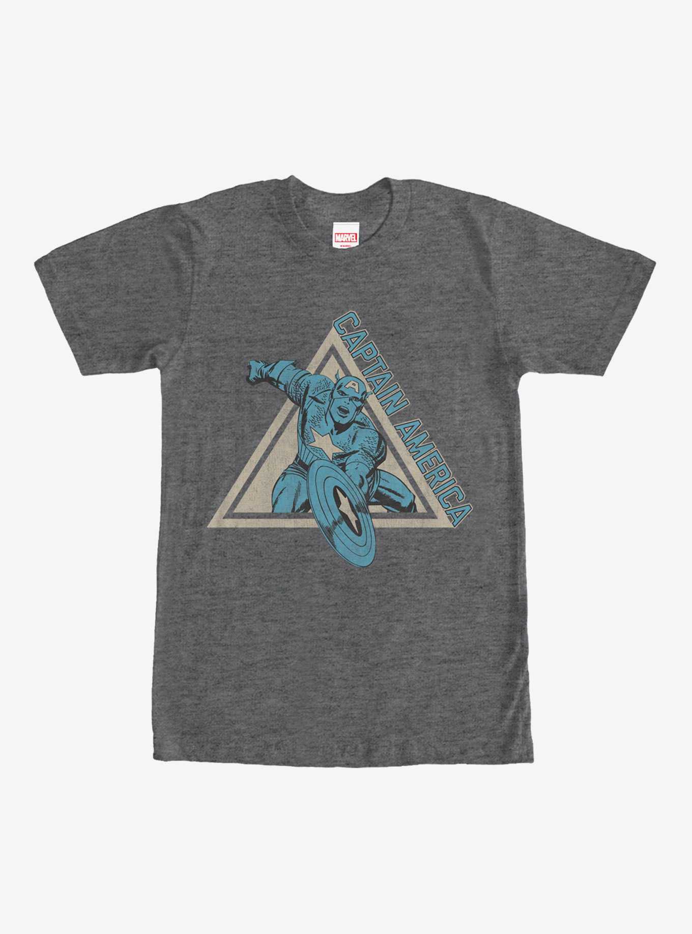 Marvel Triangle Captain America T-Shirt, , hi-res