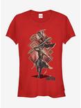 Marvel Black Panther 2018 Special Forces Girls T-Shirt, RED, hi-res
