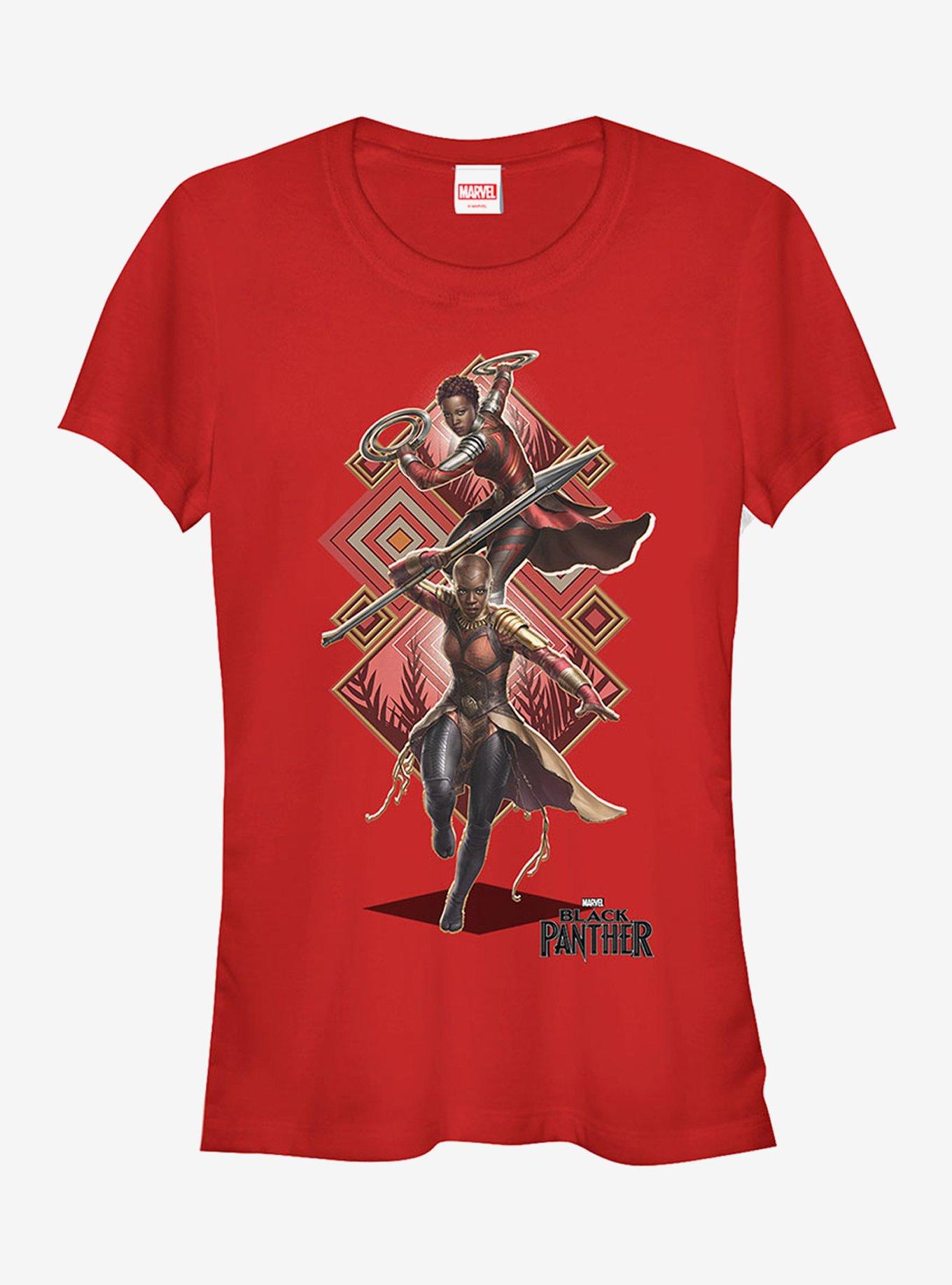 Marvel Black Panther 2018 Special Forces Girls T-Shirt, RED, hi-res