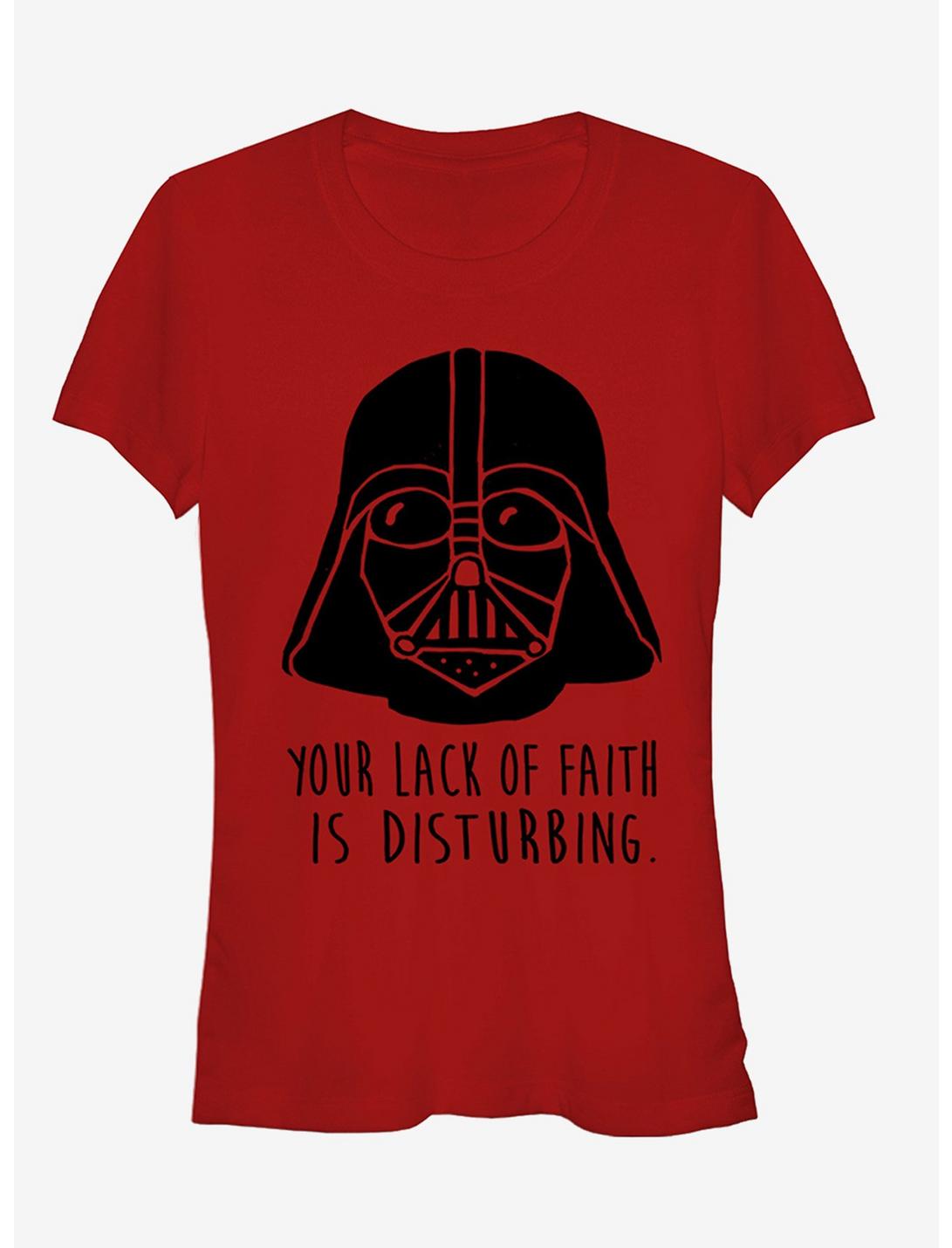 Star Wars Darth Vader Just Saying Girls T-Shirt, RED, hi-res