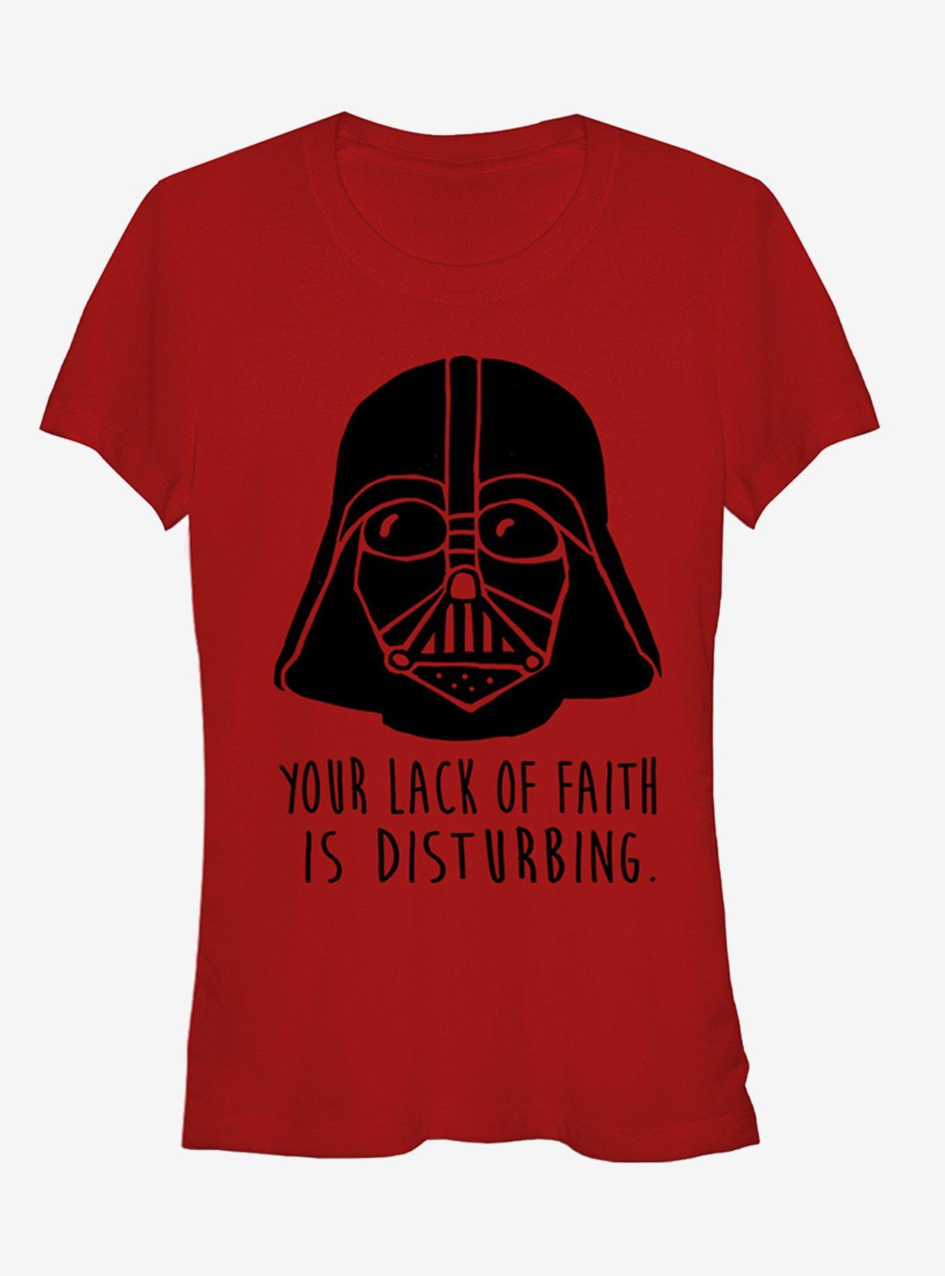 Star Wars Darth Vader Just Saying Girls T-Shirt, RED, hi-res