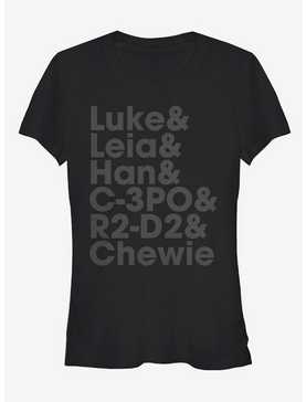 Star Wars Luke and Leia Girls T-Shirt, , hi-res