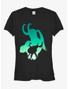 Marvel Thor and Loki Silhouette Girls T-Shirt, , hi-res