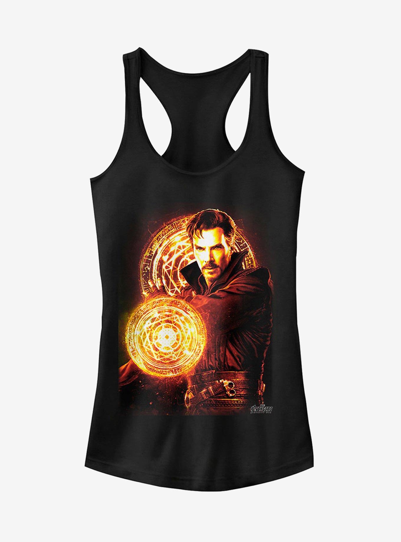 Marvel Avengers: Infinity War Doctor Strange Girls T-Shirt, BLACK, hi-res