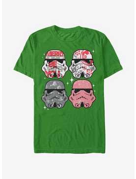 Star Wars Christmas Stormtrooper Helmets T-Shirt, , hi-res