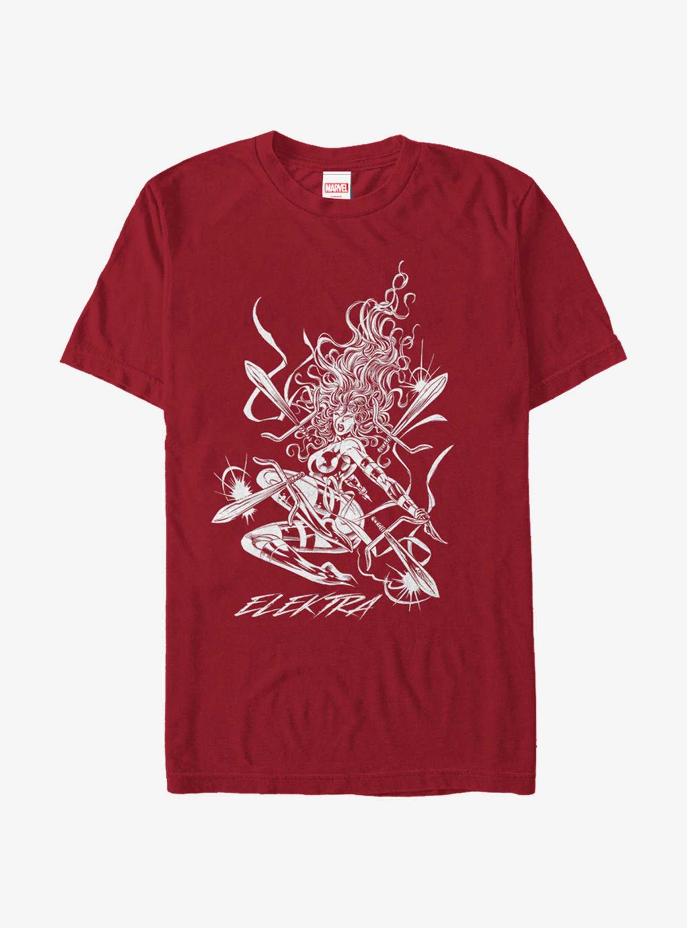 Marvel Elektra Sword T-Shirt, , hi-res