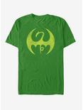 Marvel Iron Fist Distressed Dragon Logo T-Shirt, KELLY, hi-res