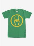 Marvel Loki Horned Helmet T-Shirt, KELLY, hi-res
