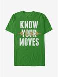Nintendo Legend of Zelda Know Your Moves T-Shirt, KELLY, hi-res