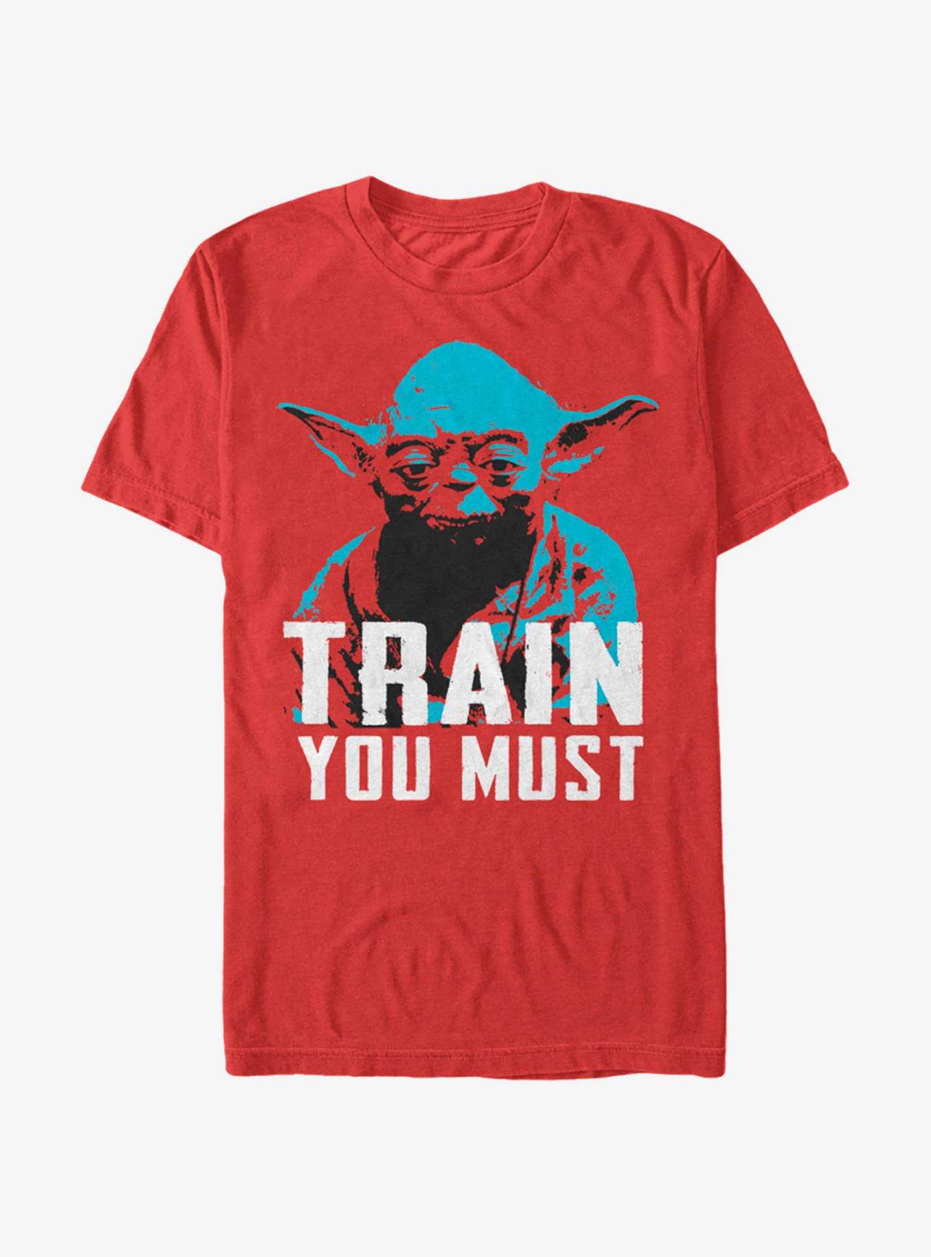 Star Wars Yoda Small You are Train You Must T-Shirt, , hi-res