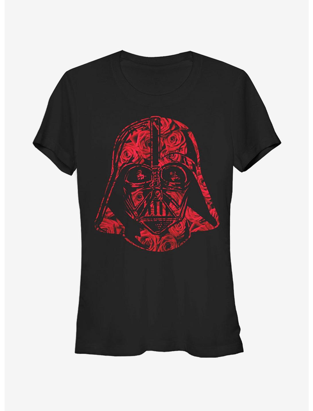 Star Wars Roses are Vader Girls T-Shirt, BLACK, hi-res