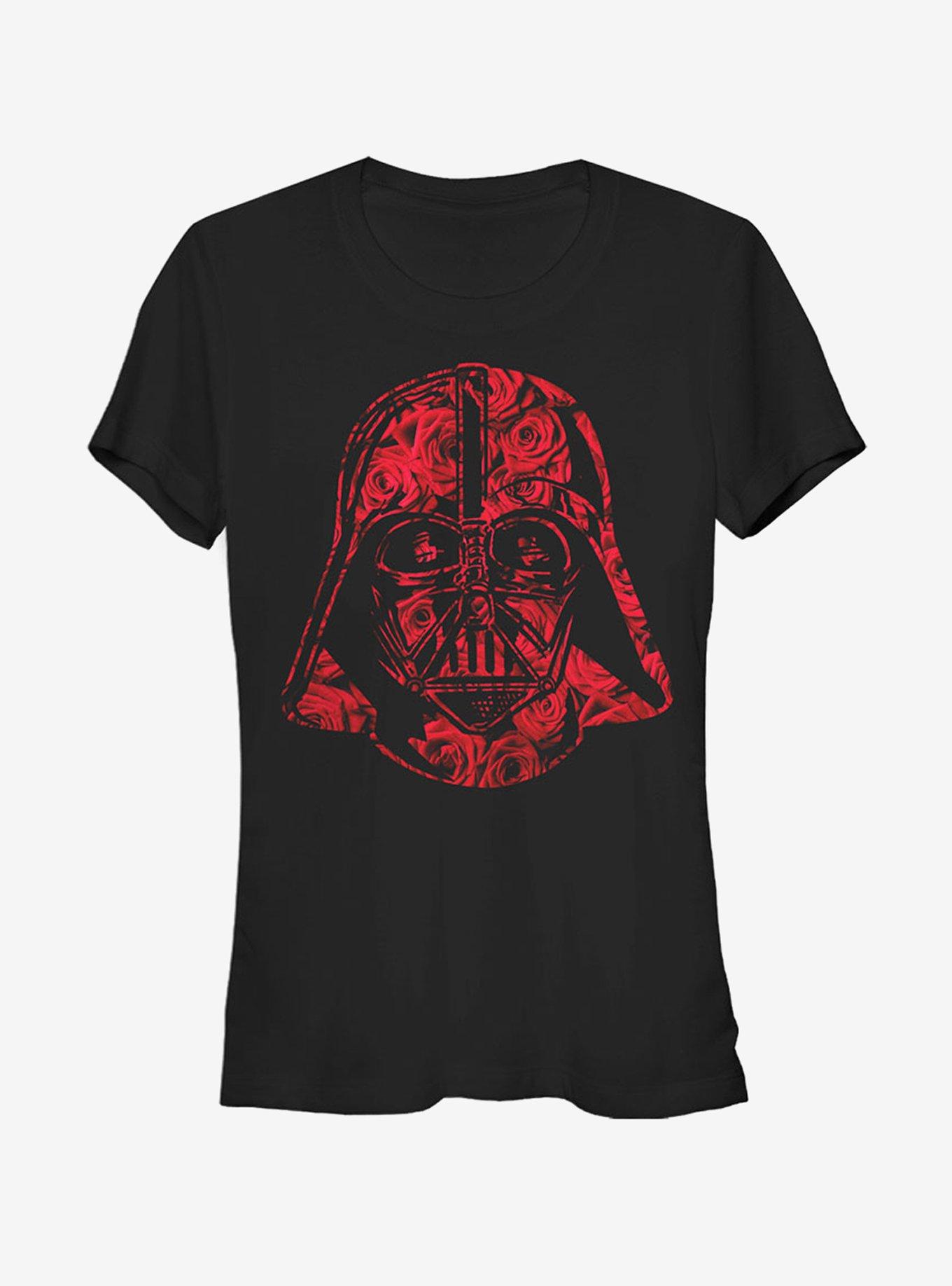 Star Wars Roses are Vader Girls T-Shirt, BLACK, hi-res