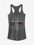 Nintendo Classically Trained Girls Tank, CHARCOAL, hi-res