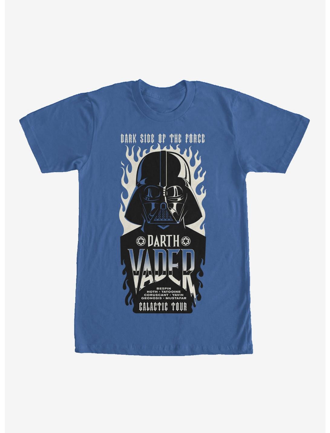 Star Wars Dark Side Concert Poster T-Shirt, ROYAL, hi-res