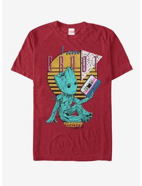 Plus Size Marvel Guardians of the Galaxy Vol. 2 Groot Tape T-Shirt, , hi-res