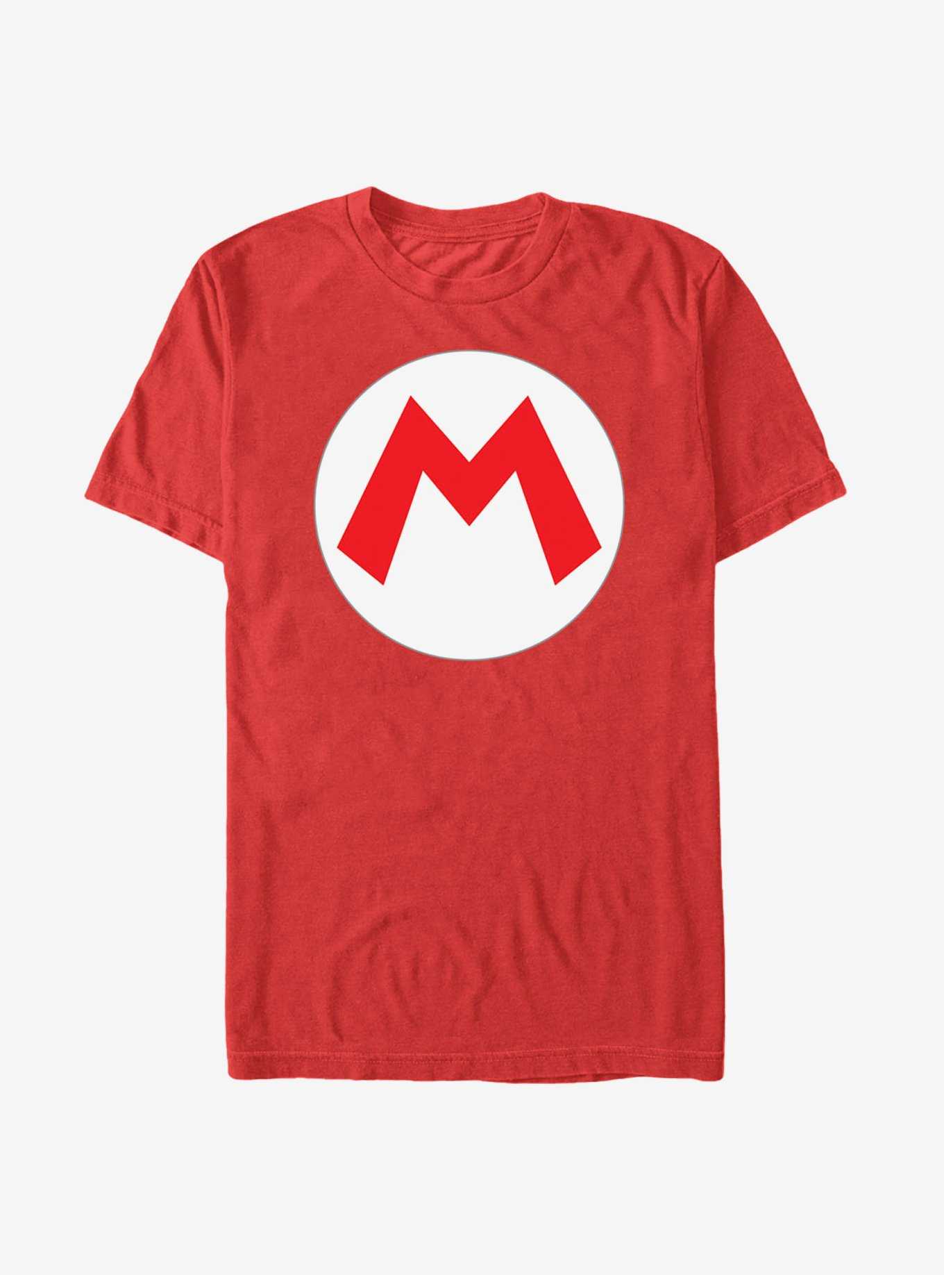 Nintendo Mario Circle Icon T-Shirt, , hi-res