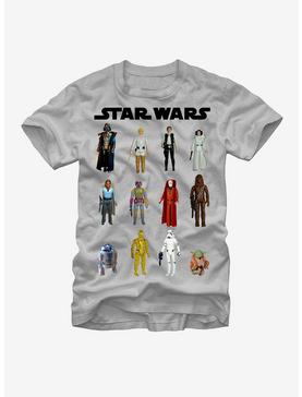Star Wars Vintage Action Figures T-Shirt, , hi-res
