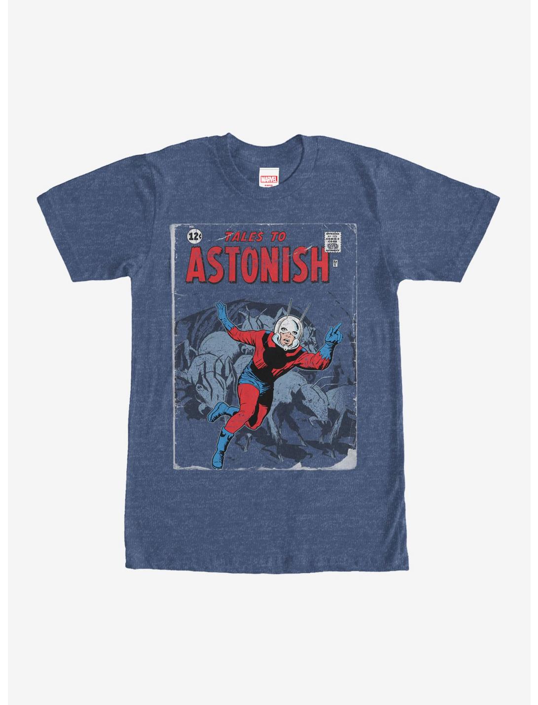 Marvel Ant-Man Classic Tales To Astonish T-Shirt, NAVY HTR, hi-res