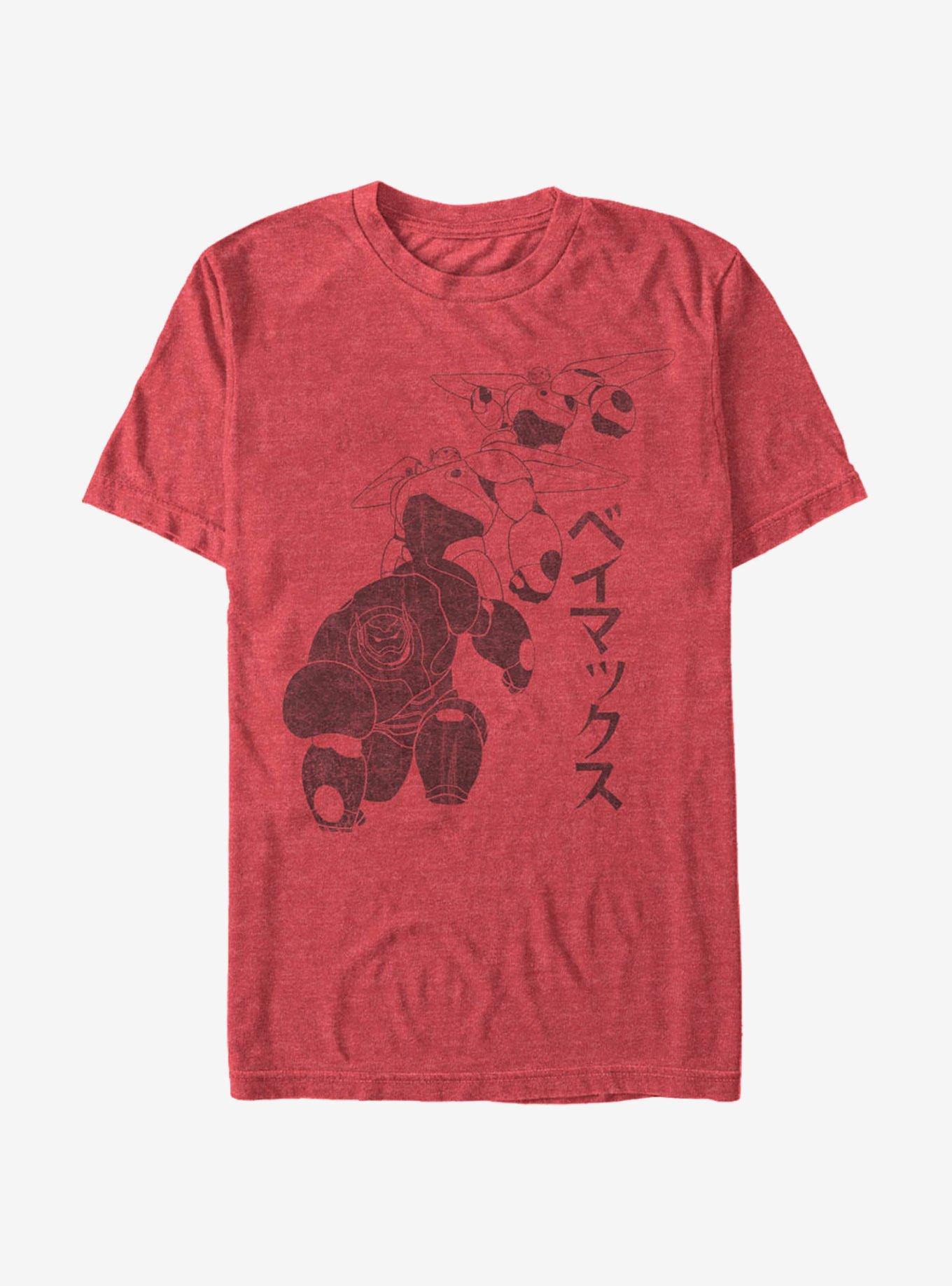 Big Hero 6 Baymax T-Shirt, RED HTR, hi-res