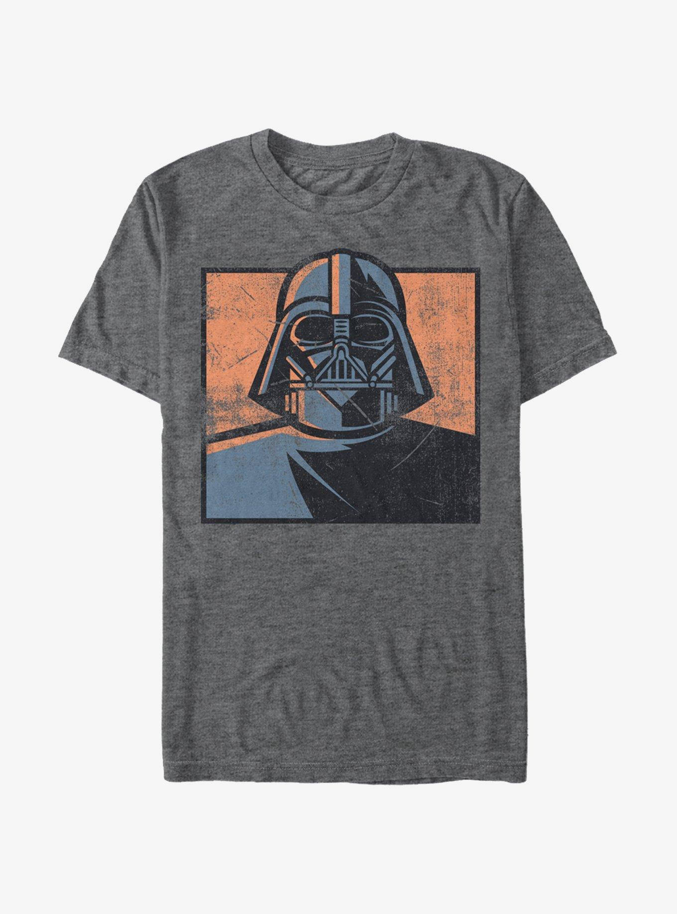 Star Wars Distressed Darth Vader T-Shirt - BLACK | Hot Topic