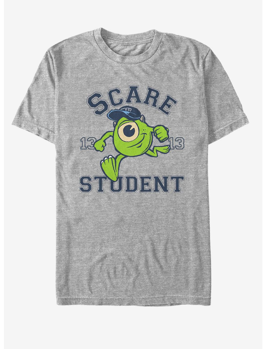 Monsters Inc. Mike Scare Student T-Shirt, ATH HTR, hi-res