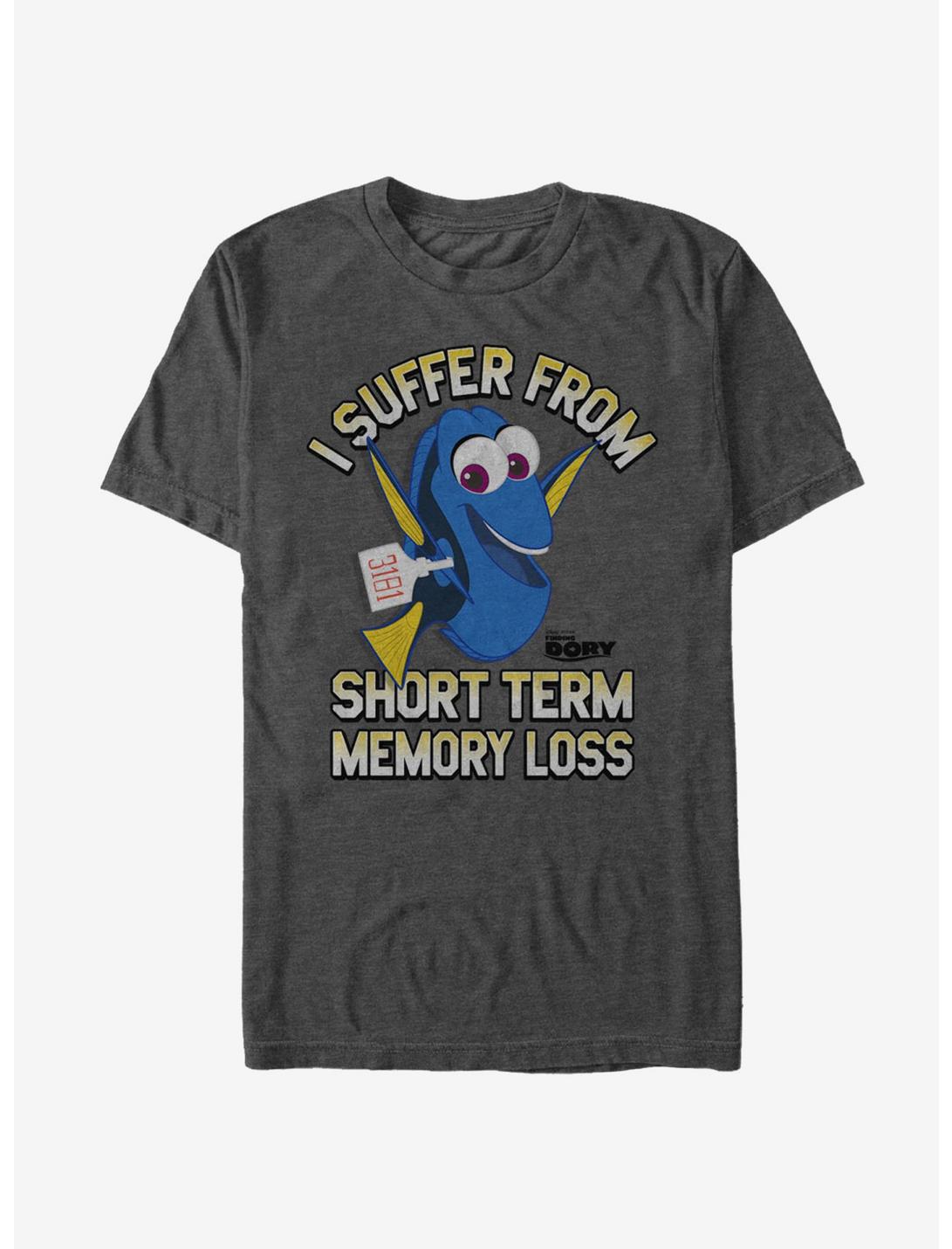 Disney Pixar Finding Dory Short Term Memory Loss T-Shirt, CHAR HTR, hi-res