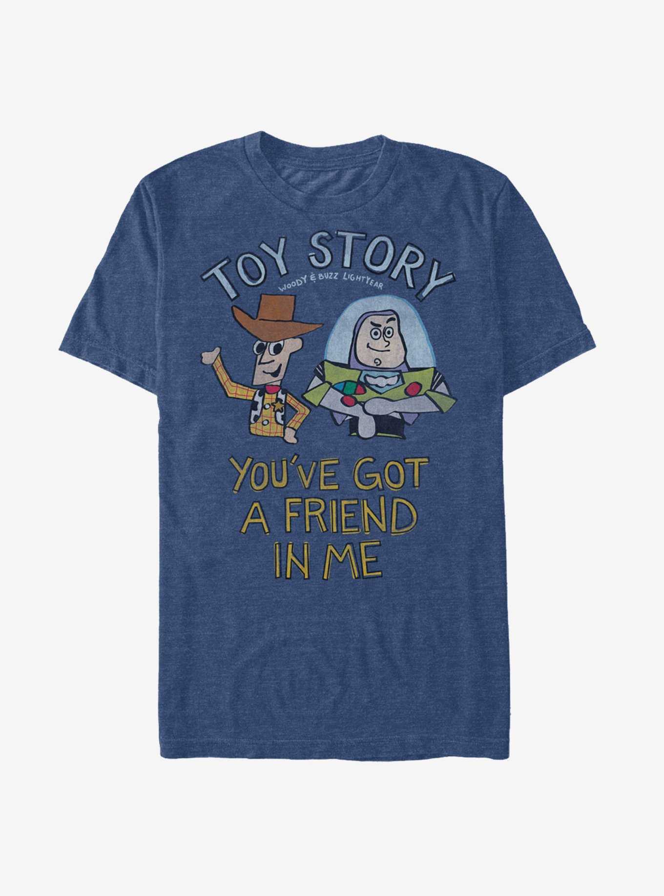Toy Story Woody and Buzz You've Got a Friend T-Shirt, , hi-res