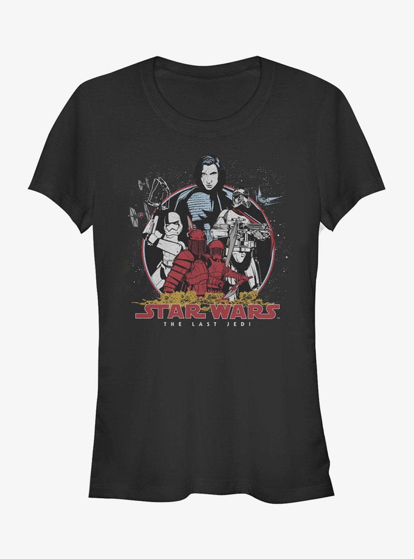Star Wars Kylo Ren Team Girls T-Shirt, BLACK, hi-res