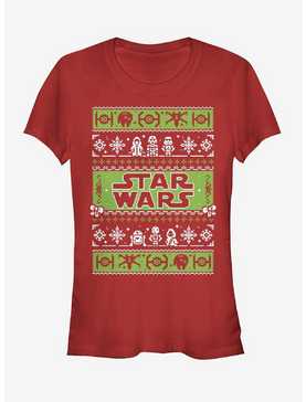 Star Wars Ugly Christmas Sweater Come to the Merry Side Girls T-Shirt, , hi-res