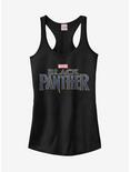 Marvel Black Panther 2018 Text Logo Girls T-Shirt, BLACK, hi-res
