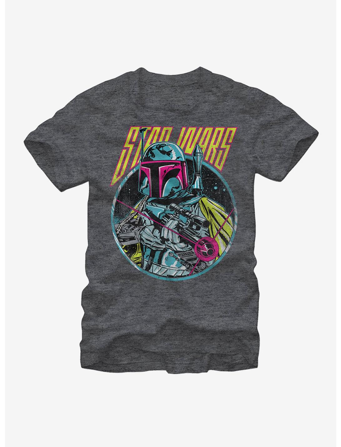 Star Wars Boba Fett Blaster T-Shirt, CHAR HTR, hi-res