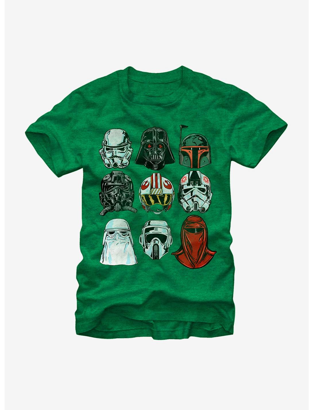 Star Wars Character Helmets T-Shirt, KEL HTR, hi-res