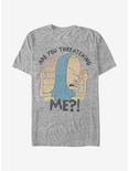 Beavis And Butt-Head Cornholio Are You Threatening Me T-Shirt, ATH HTR, hi-res