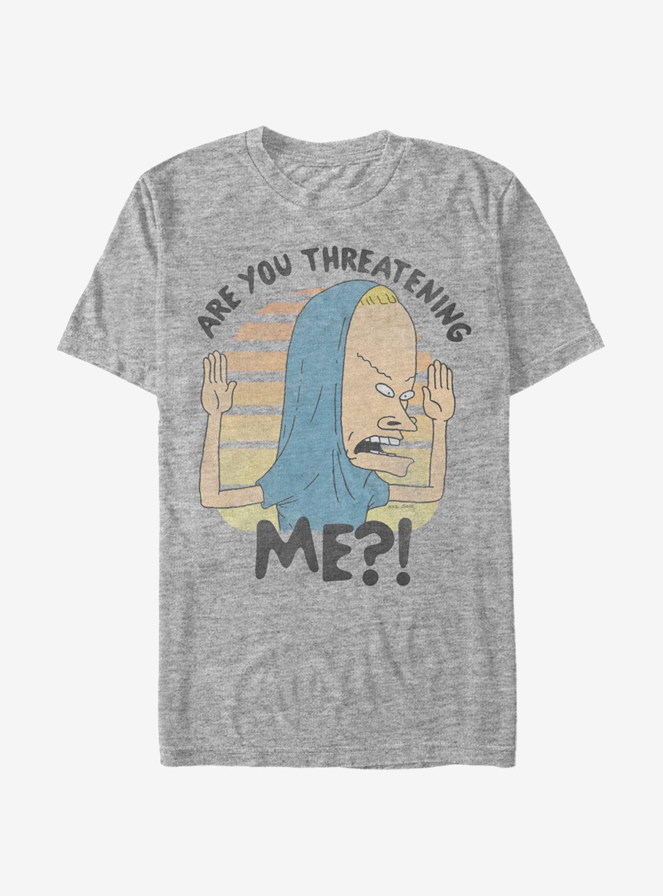 Beavis And Butt-Head Cornholio Are You Threatening Me T-Shirt, , hi-res