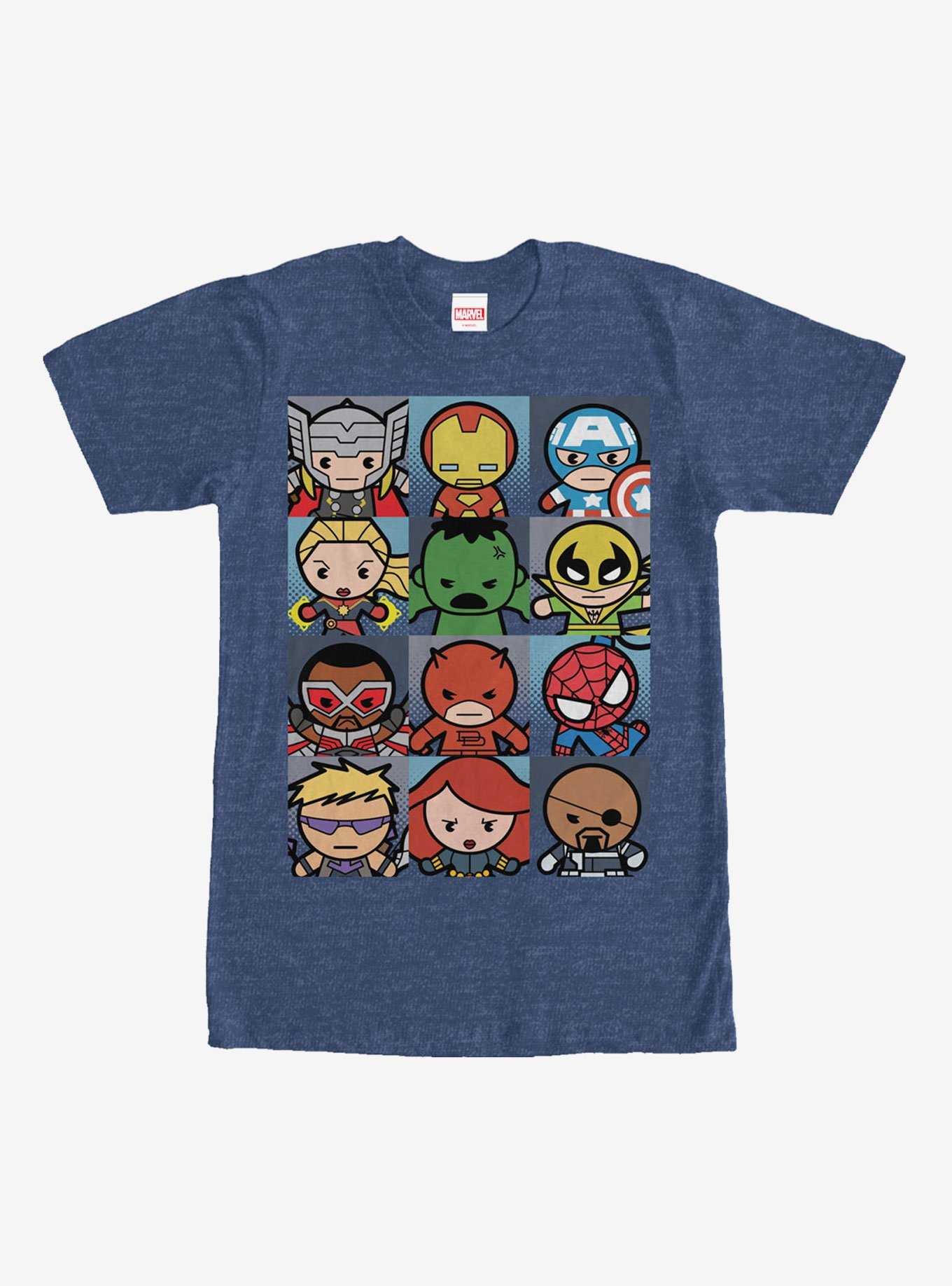 Marvel Kawaii Heroes T-Shirt, , hi-res