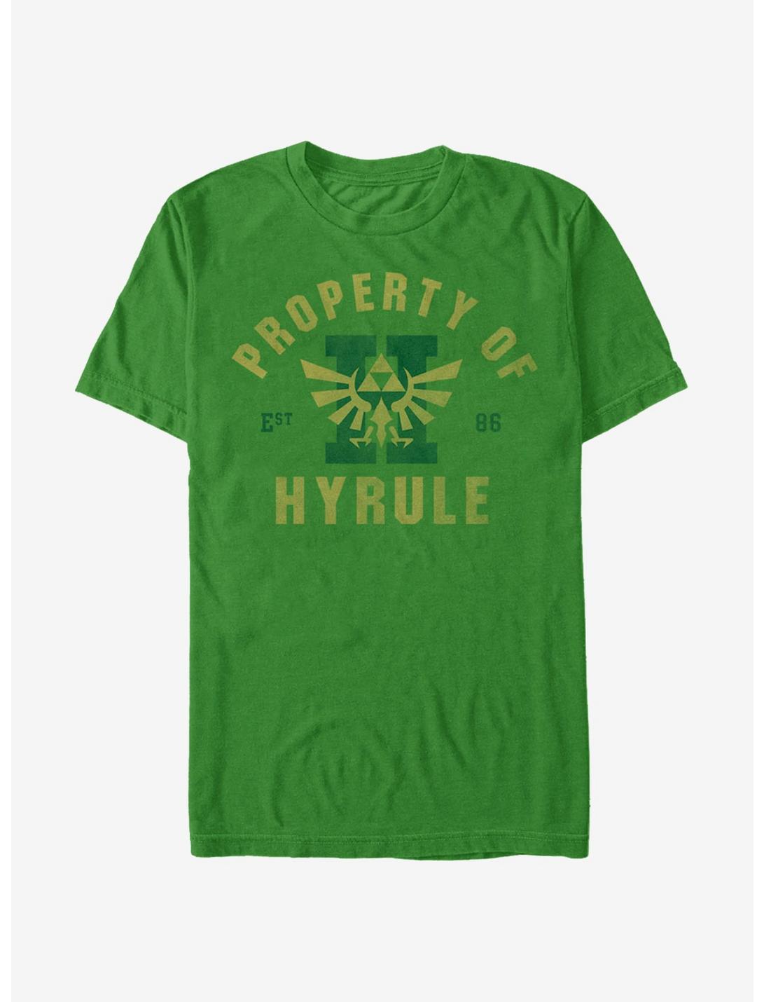 Nintendo Legend of Zelda Property of Hyrule T-Shirt, KEL HTR, hi-res
