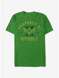 Nintendo Legend of Zelda Property of Hyrule T-Shirt, KEL HTR, hi-res