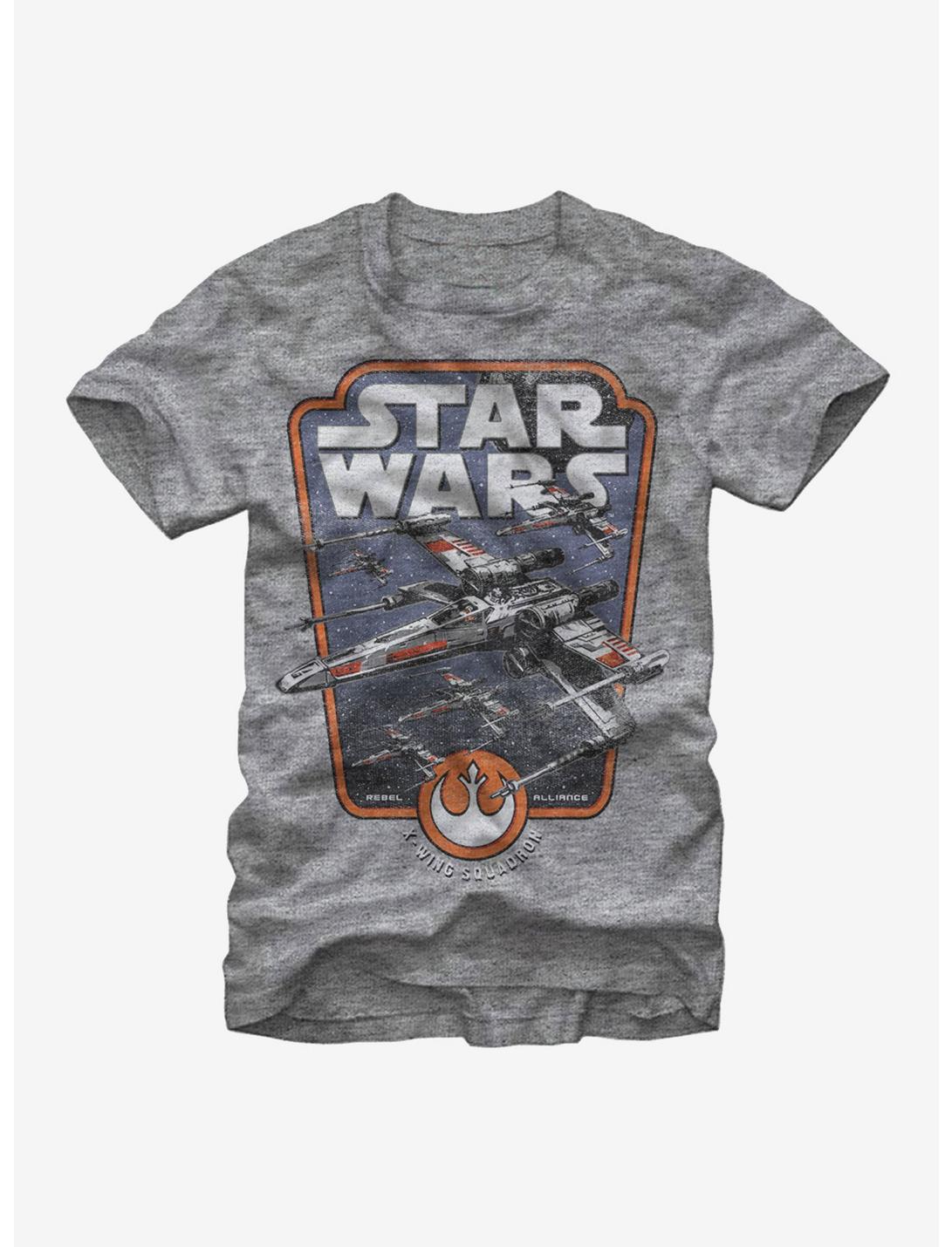 Star Wars Red Squadron T-Shirt, ATH HTR, hi-res