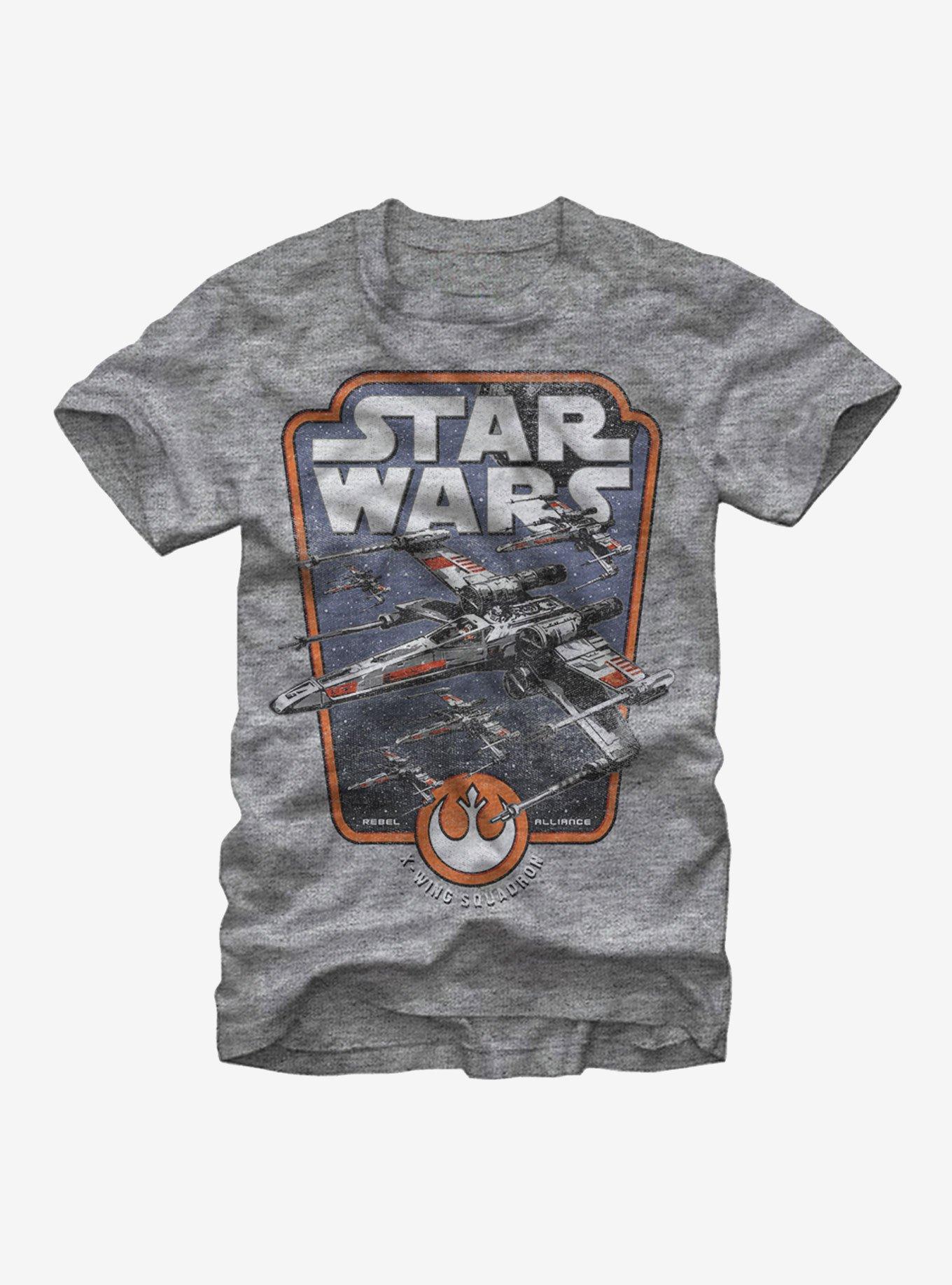 Star Wars Red Squadron T-Shirt, ATH HTR, hi-res