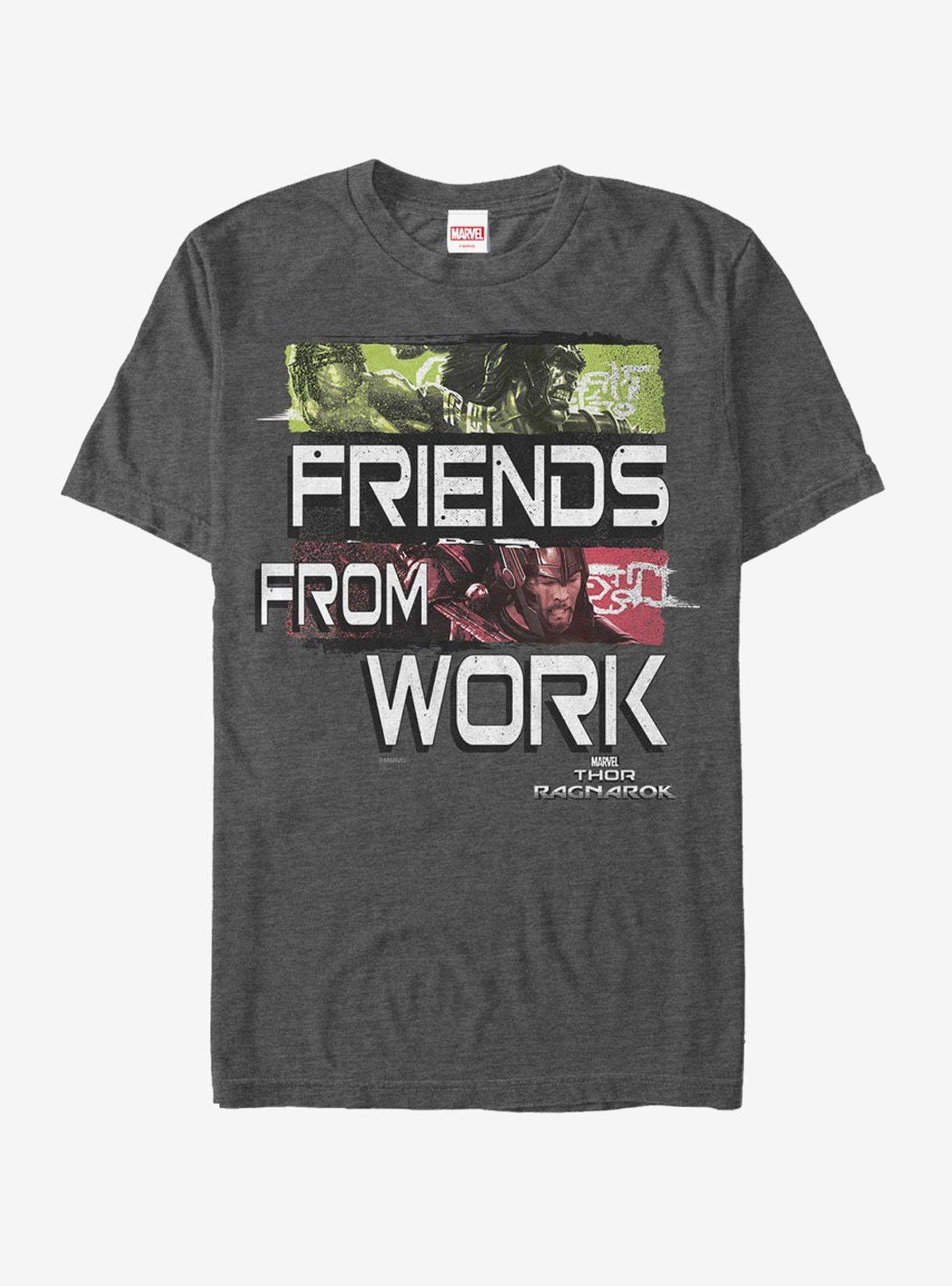 Marvel Thor: Ragnarok Friend From Work T-Shirt, CHAR HTR, hi-res