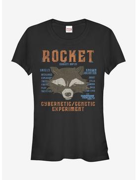 Marvel Guardians of the Galaxy Vol. 2 Rocket List  Girls T-Shirt, , hi-res