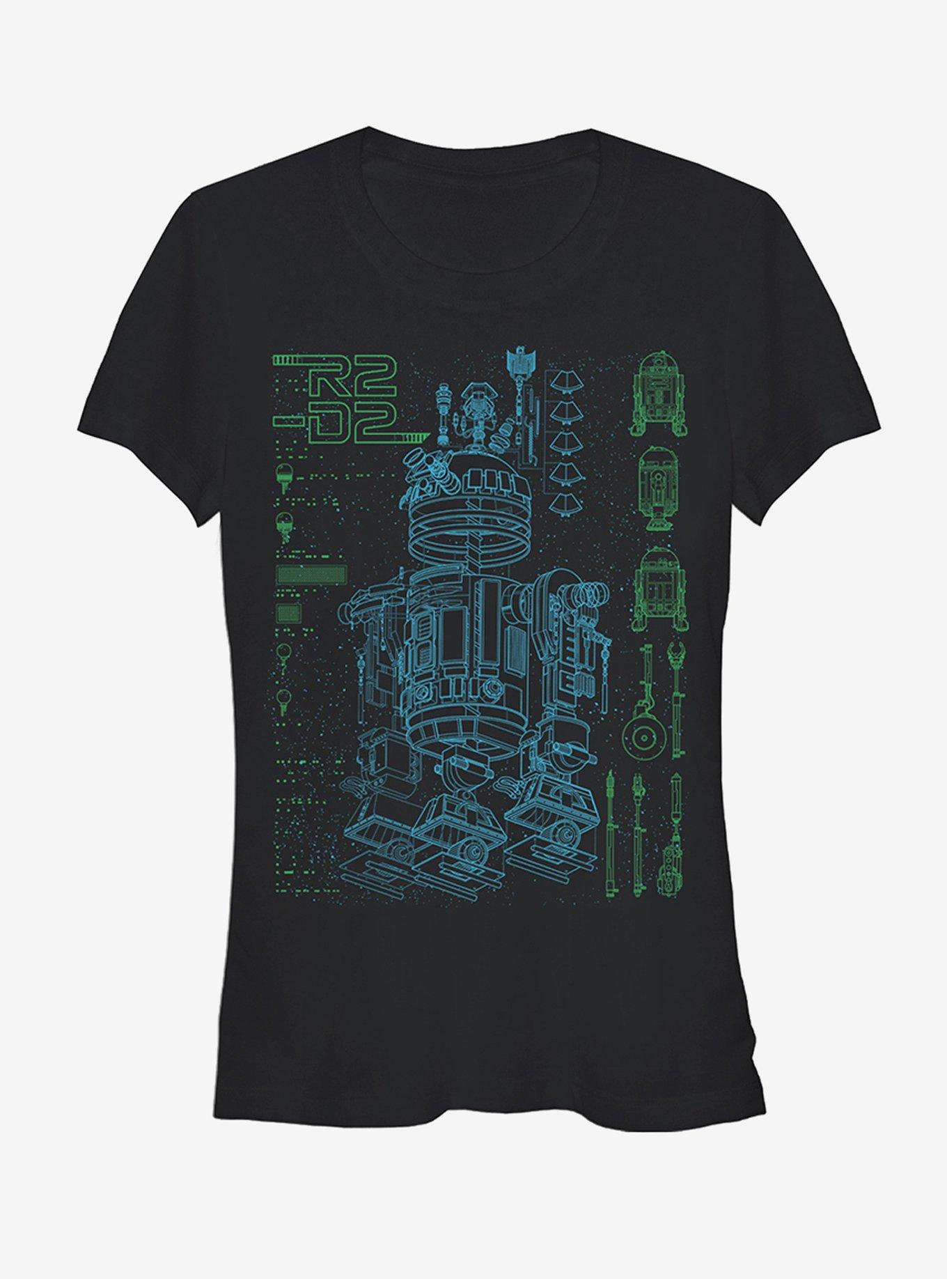 Star Wars Inside R2D2 Girls T-Shirt, , hi-res