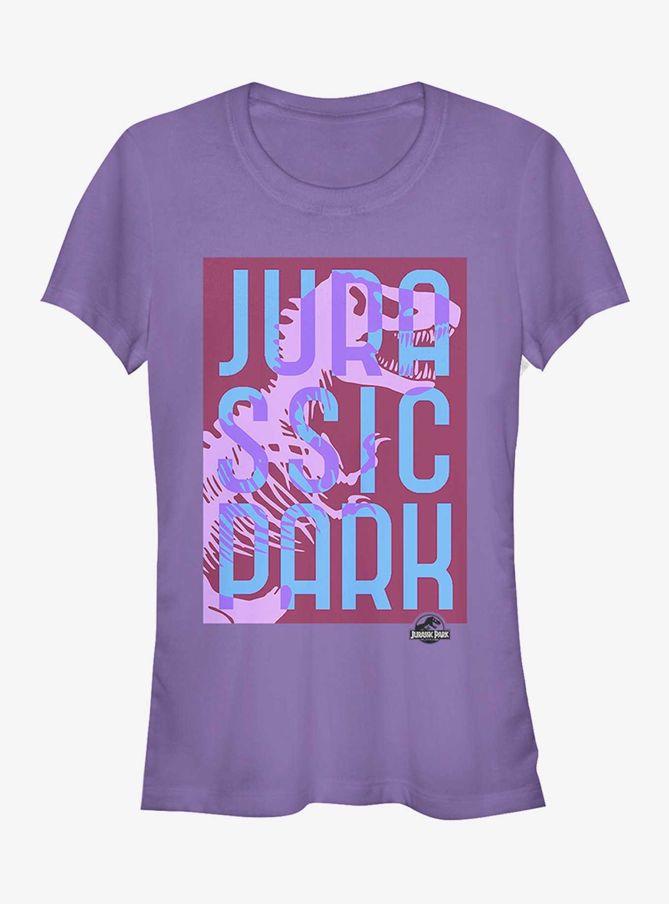 Jurassic Park T. Rex Overlap Text Girls T-Shirt, , hi-res